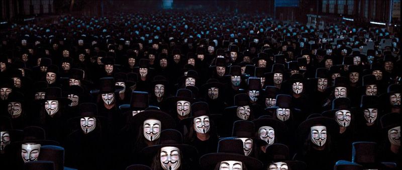 "BENEATH THIS MASK THERE IS MORE THAN FLESH. BENEATH THIS MASK THERE IS AN IDEA... AND IDEAS ARE BUL meme template