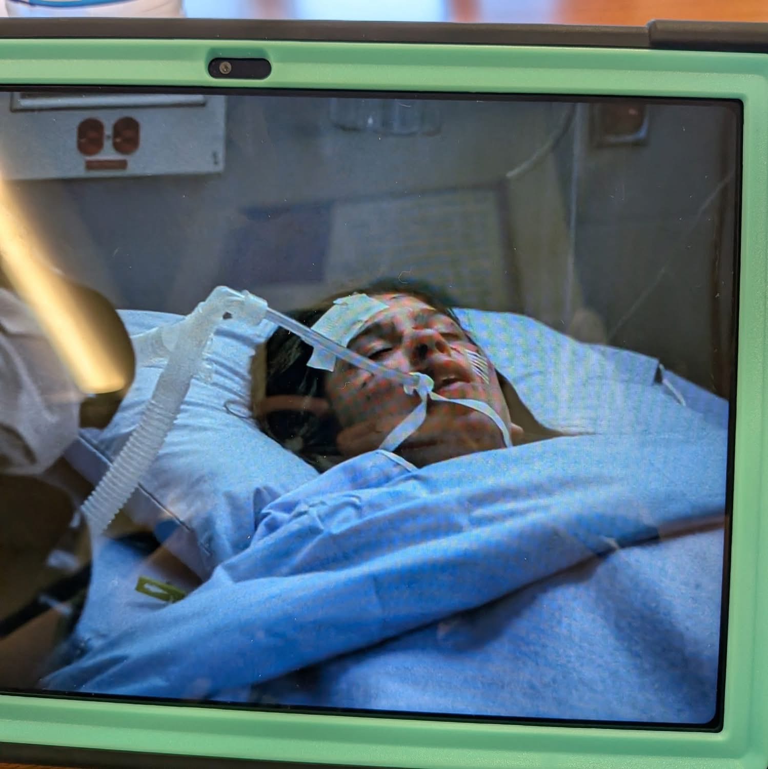 YOUR FIRST DAY AS RT VIDEO CALL - RN: I ADJUSTED THE TUBE NOW ITS SAYING LOW VT meme template