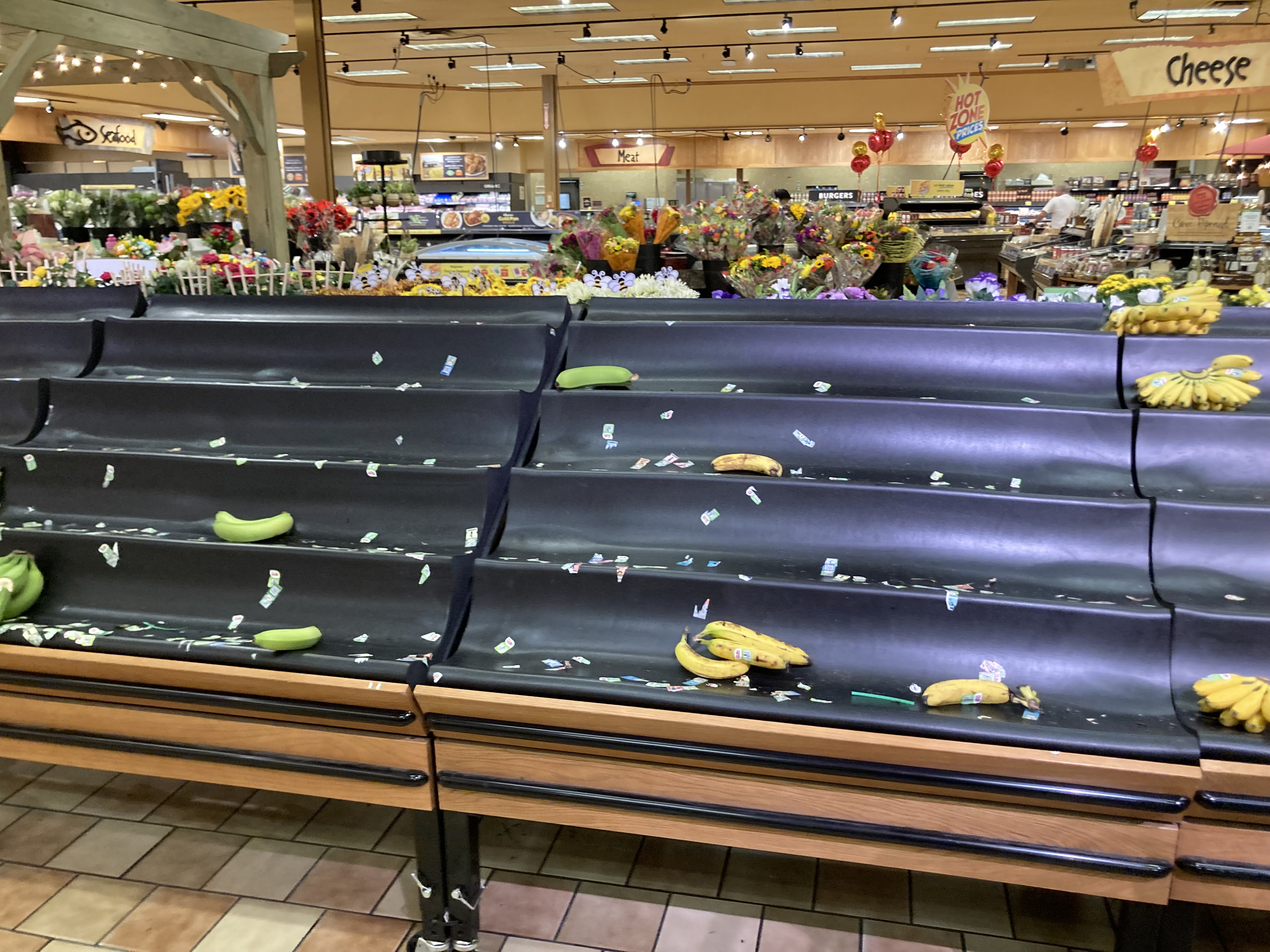 WEGMANS - THE BANANAS CAN’T AFFORD IT, EITHER. meme template
