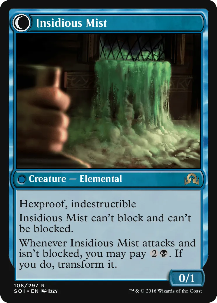 INSIDIOUS MIST REACTION meme template