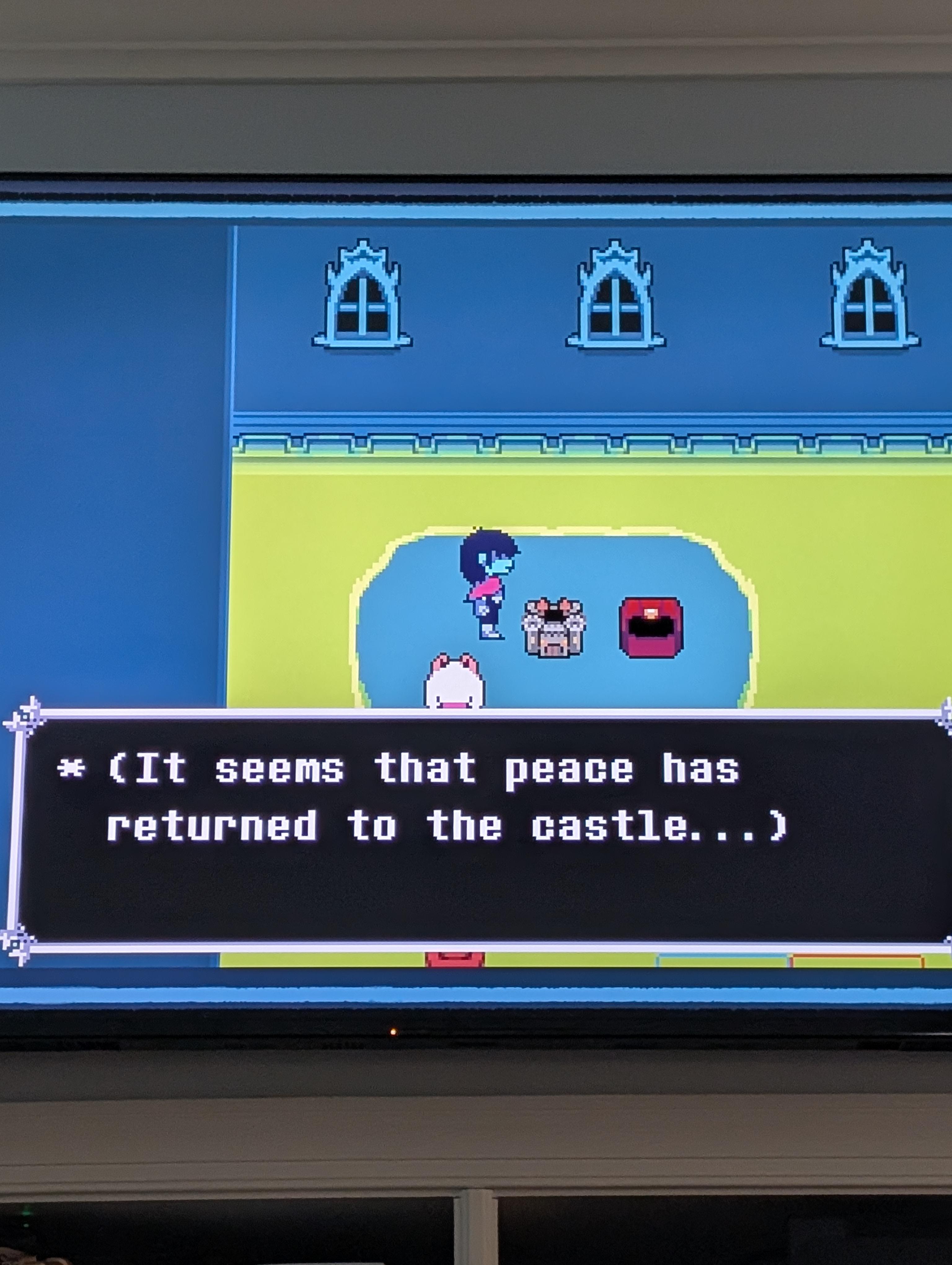 Deltarune Castle meme template