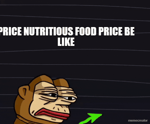 memecreator-com-price-nutritious-food-price-be-like meme meme template